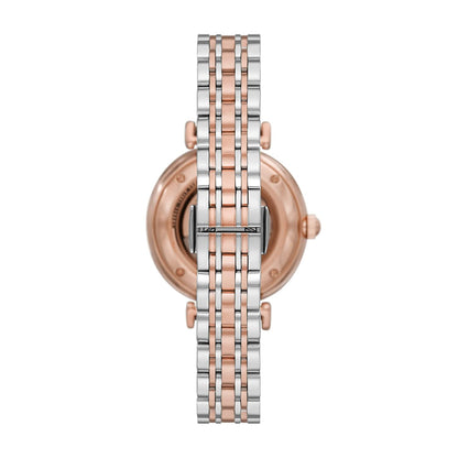 Ceas de damă Emporio Armani Meccanico Gianni T-Bar automat AR60049