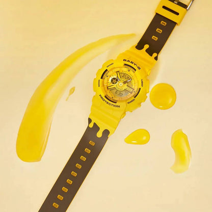 Ceas de damă Casio Baby-G Summer Lovers Honey Series, ediție limitată BA-110XSLC-9AER