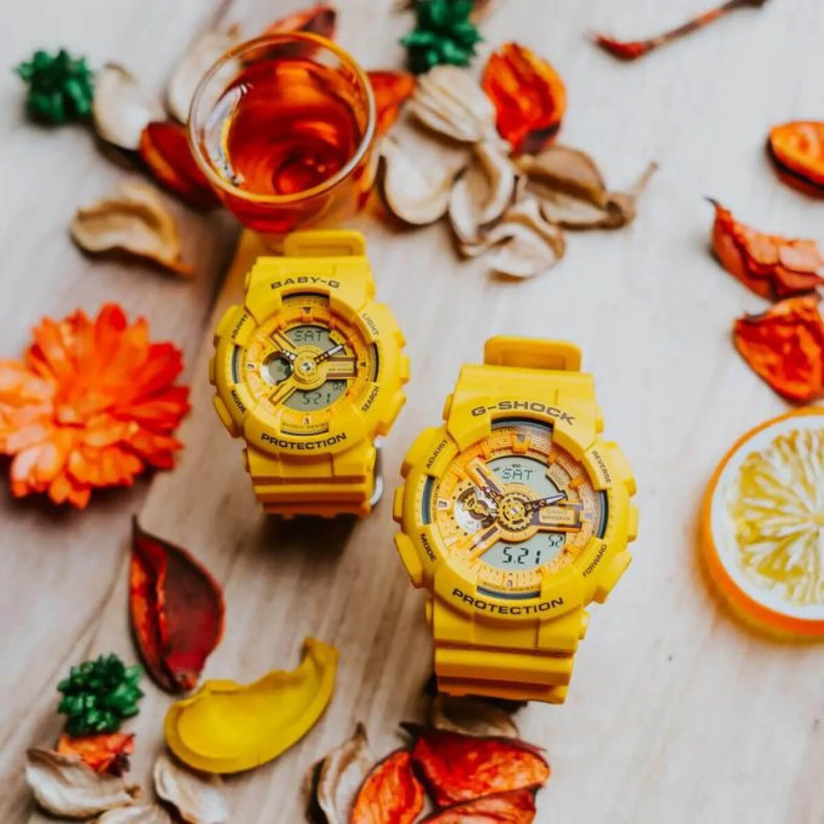 Ceas de damă Casio Baby-G Summer Lovers Honey Series, ediție limitată BA-110XSLC-9AER