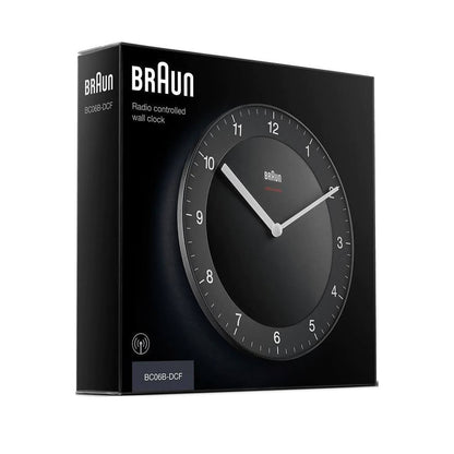 Ceas de perete de lux Braun cu radiocomandă