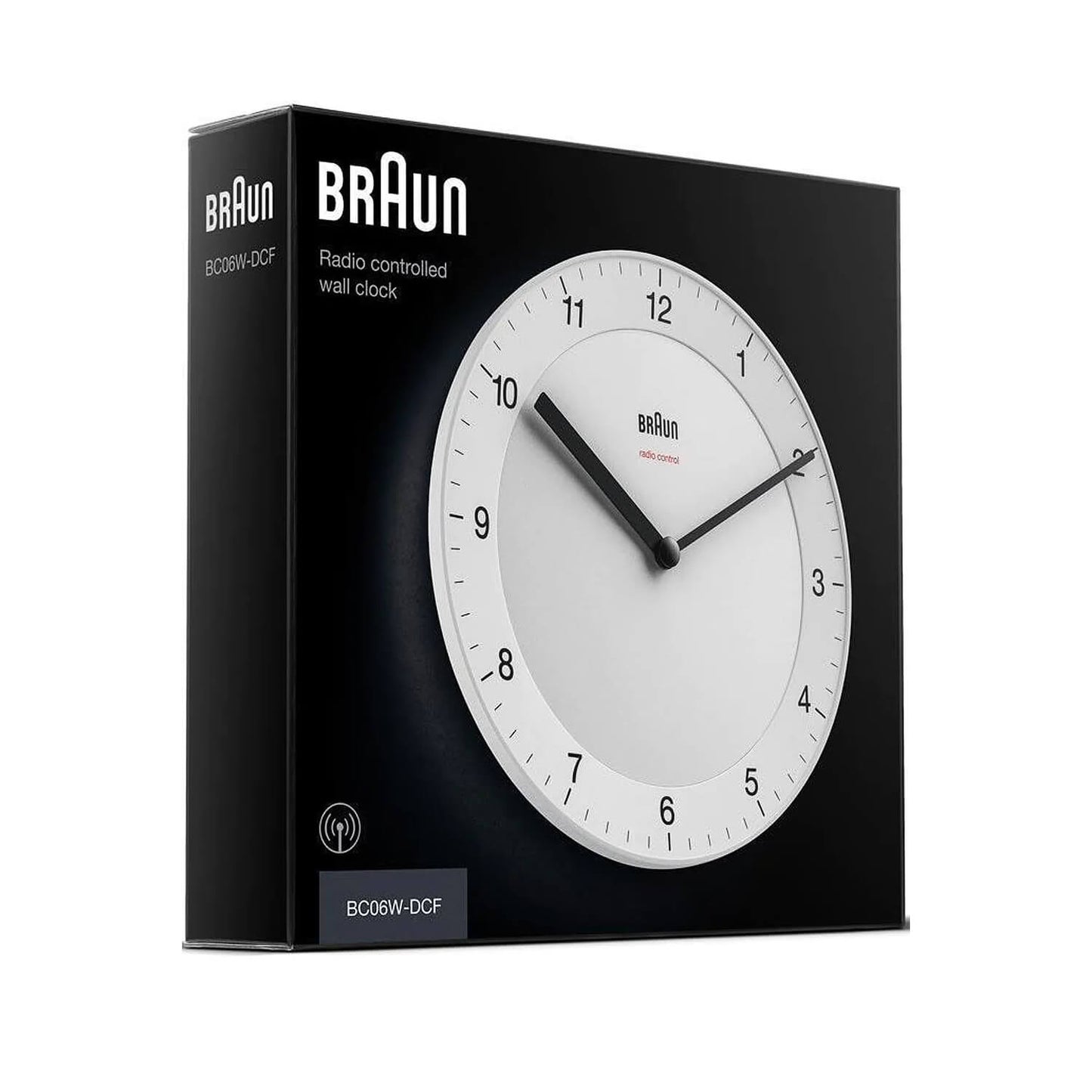 Ceas de perete de lux Braun cu radiocomandă