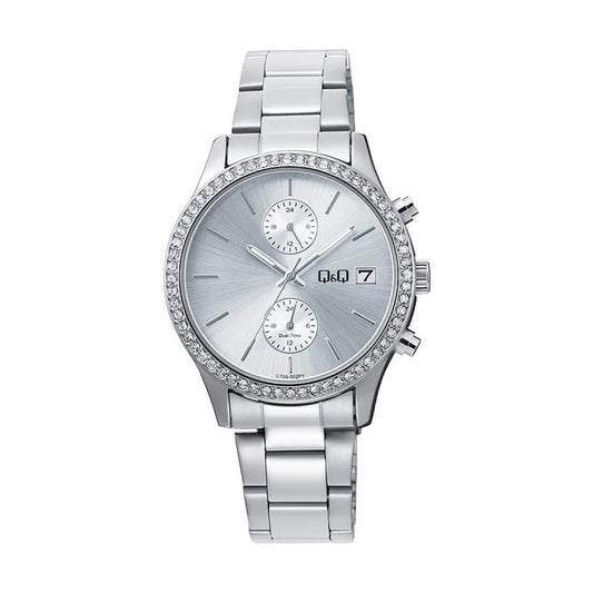 Ceas de damă Q&Q Dual-Time C70A-002PY