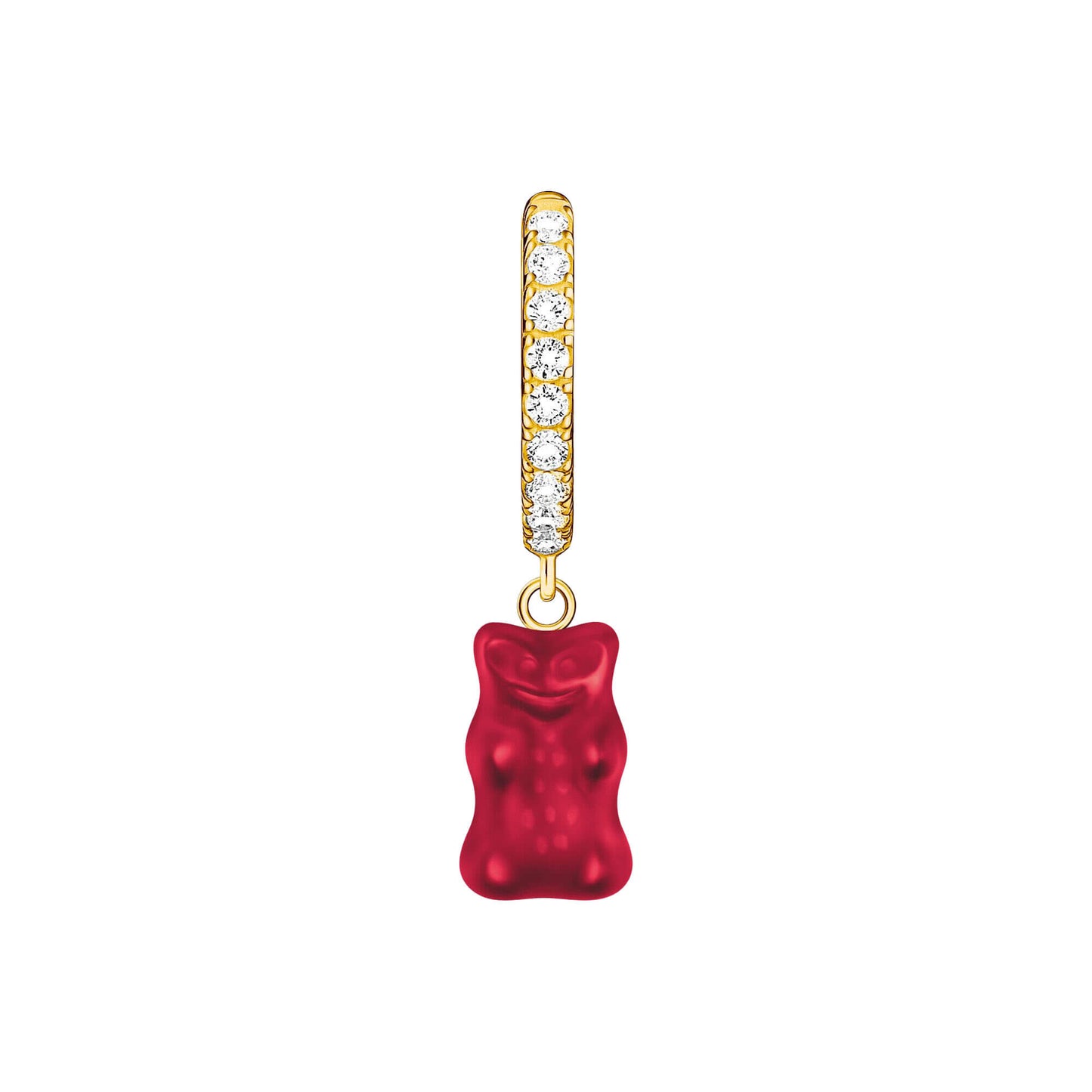 Cercei Thomas Sabo Goldbears x HARIBO Red Goldbear (single) CR726-414-10