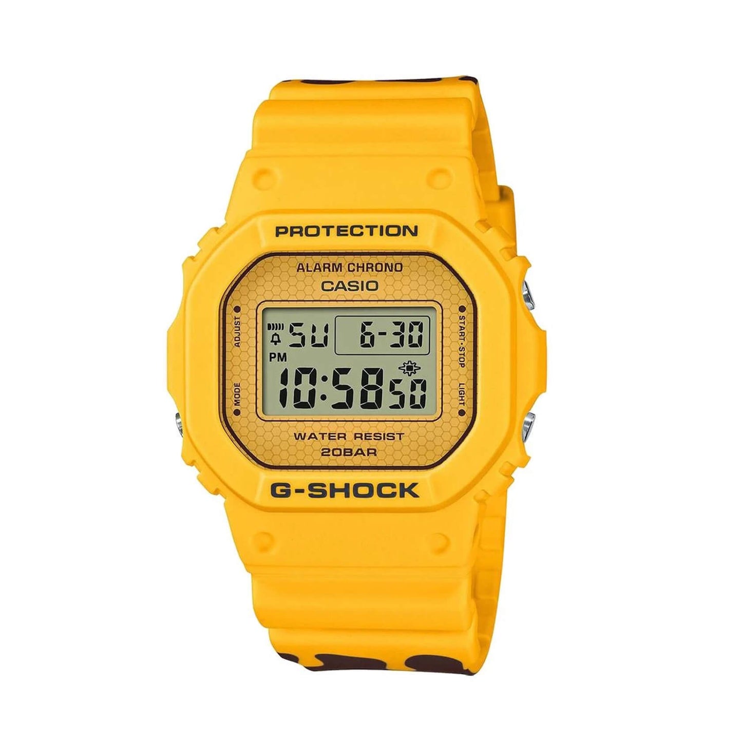 Ceas bărbătesc Casio G-Shock Summer Lover Honey Series, ediție limitată, DW-5600SLC-9ER