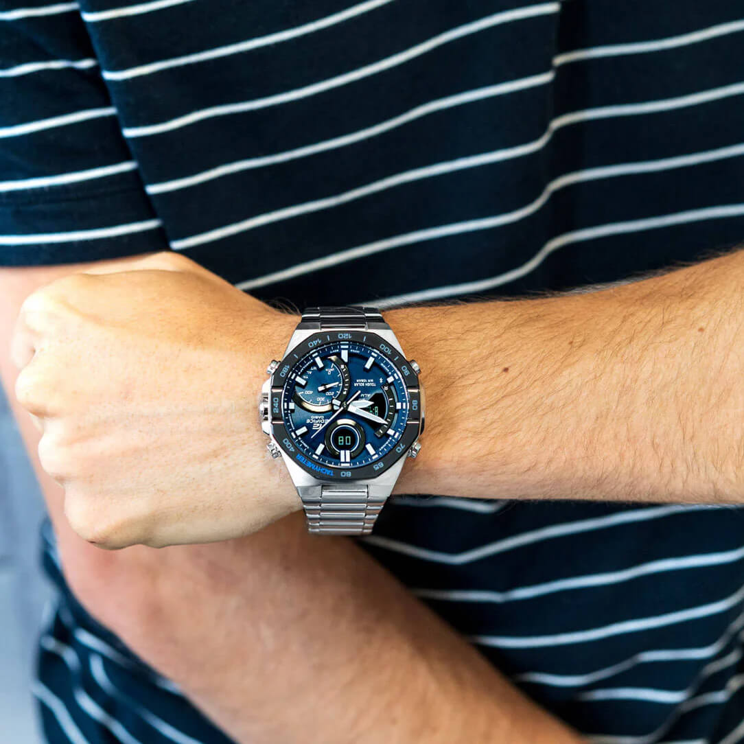 Ceas bărbătesc Casio Edifice Solar Bluetooth ECB-950DB-2AEF