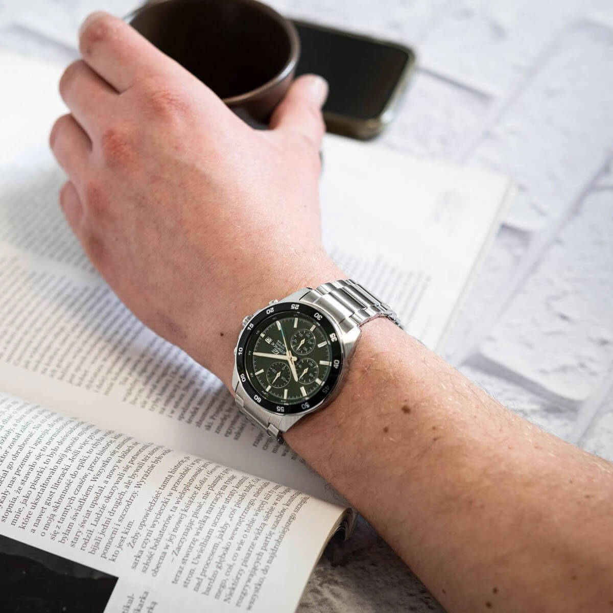 Ceas bărbătesc Casio Edifice Chronograph EFR-526D-3AVUEF