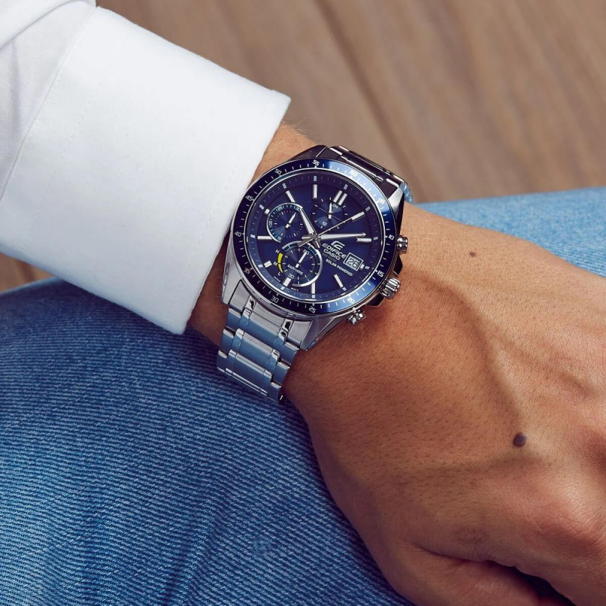 Ceas bărbătesc Casio Edifice Solar Sapphire EFS-S510D-2AVUEF