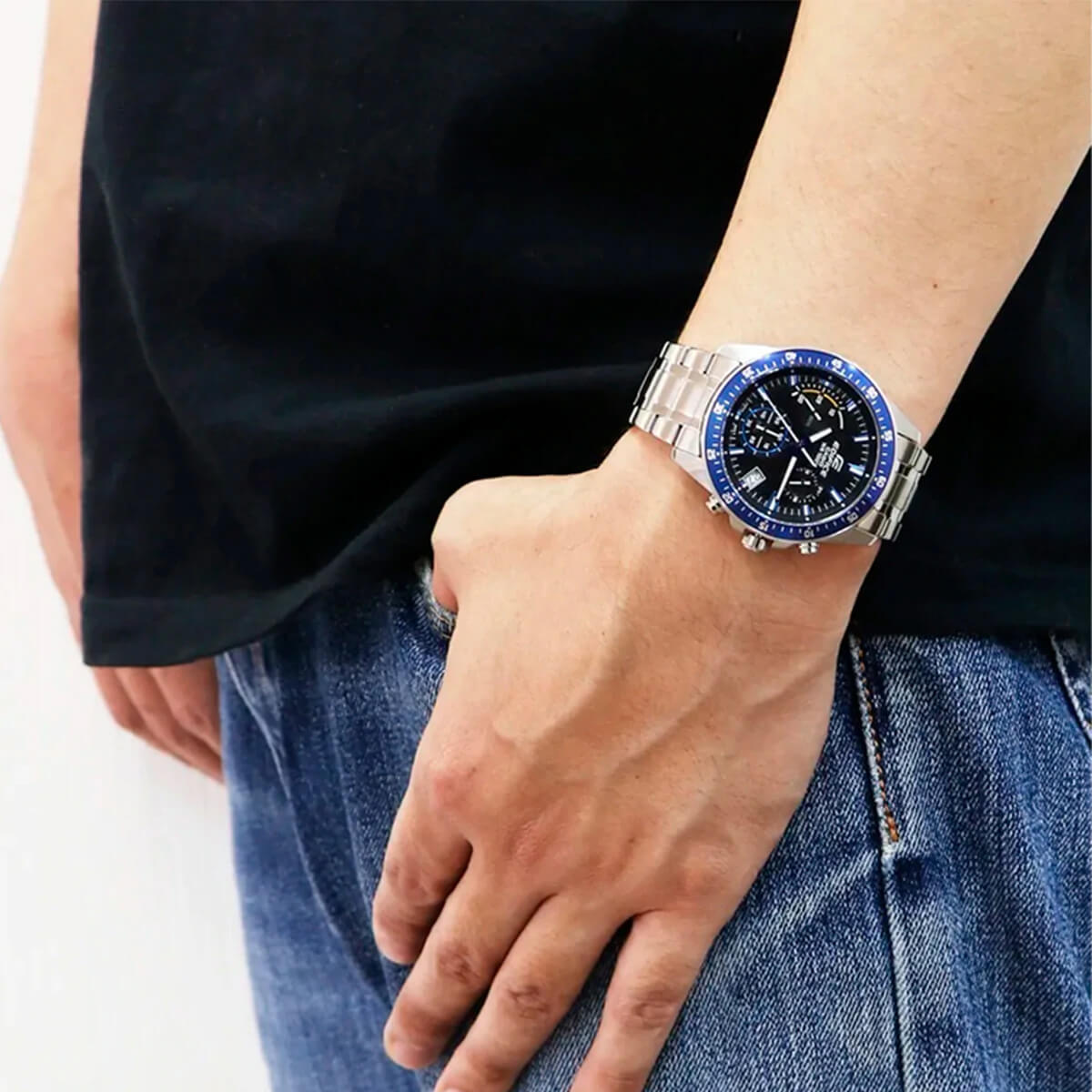 Ceas bărbătesc Casio Edifice Chronograph EFV-540D-1A2VUEF