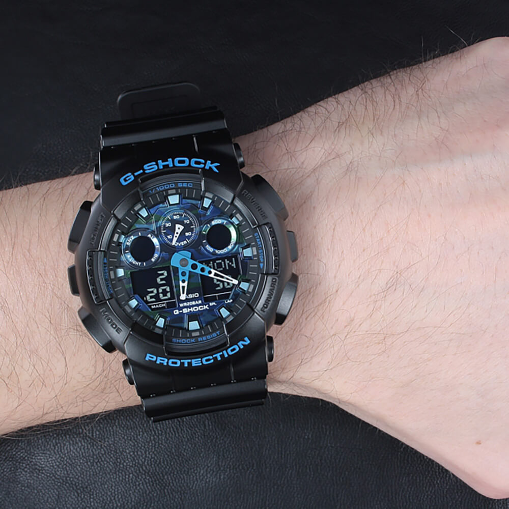 Ceas bărbătesc Casio G-Shock Camouflage GA-100CB-1AER