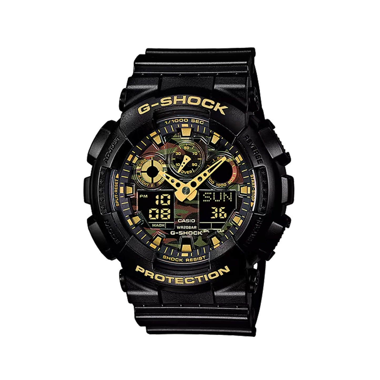 Ceas bărbătesc Casio G-Shock Camouflage GA-100CF-1A9ER