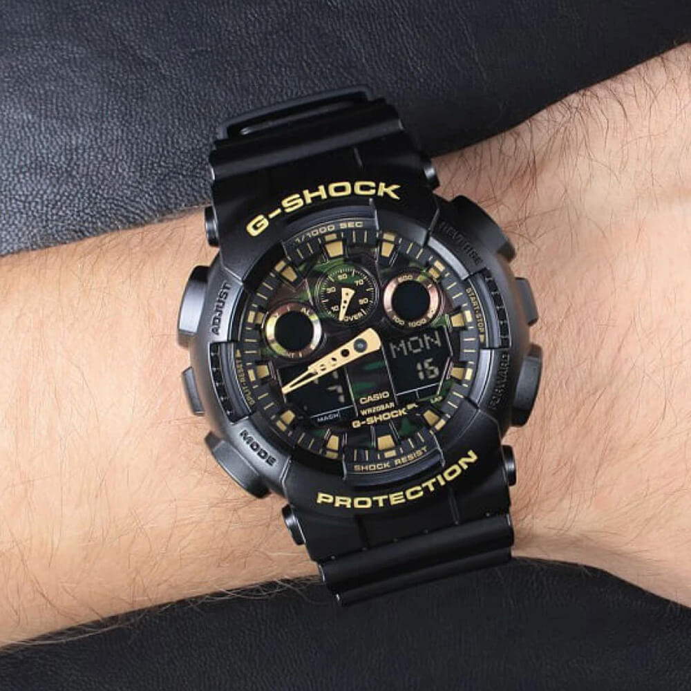 Ceas bărbătesc Casio G-Shock Camouflage GA-100CF-1A9ER
