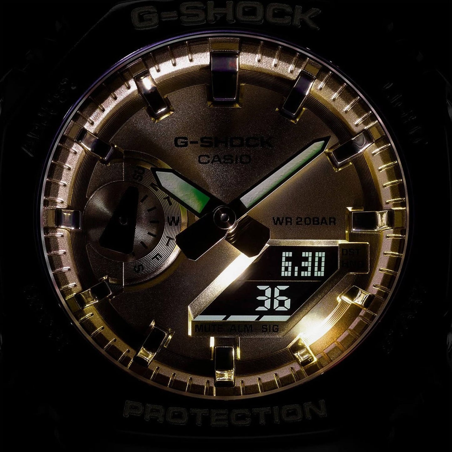 Ceas bărbătesc Casio G-Shock GA-2100GB-1AER
