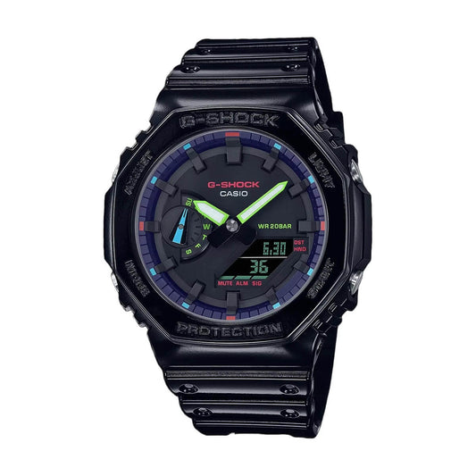 Ceas bărbătesc Casio G-Shock RGB Series GA-2100RGB-1AER