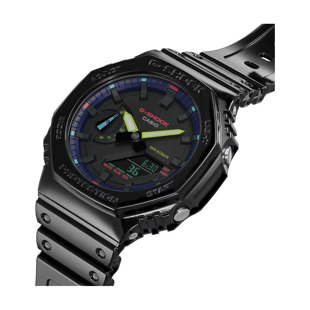 Ceas bărbătesc Casio G-Shock RGB Series GA-2100RGB-1AER