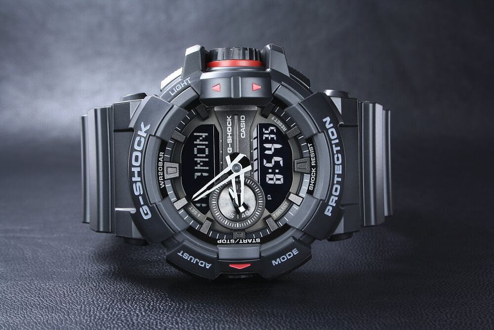 Ceas bărbătesc Casio G-Shock Black Bird GA-400-1BER