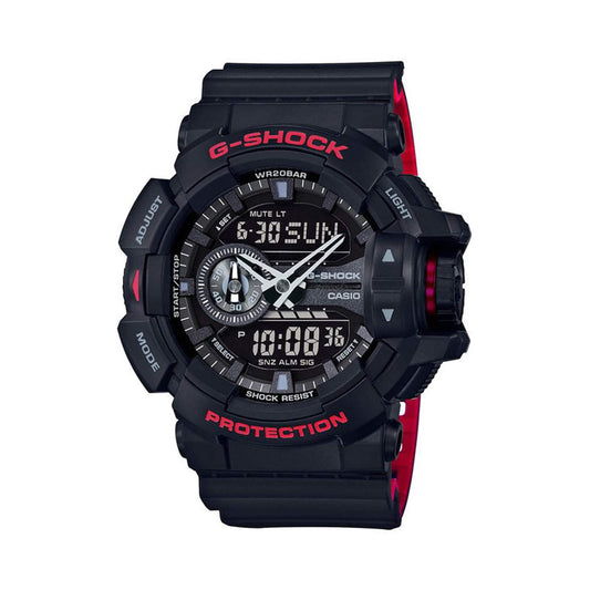 Ceas bărbătesc Casio G-Shock Red Glow GA-400HR-1AER