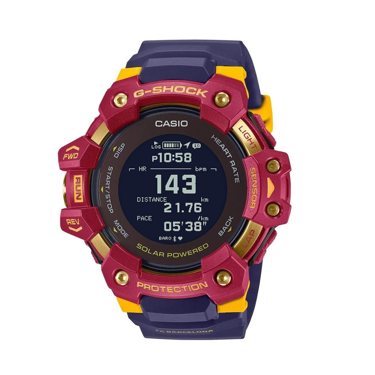 Ceas bărbătesc Casio G-SHOCK FC Barcelona Limited GBD-H1000BAR-4ER