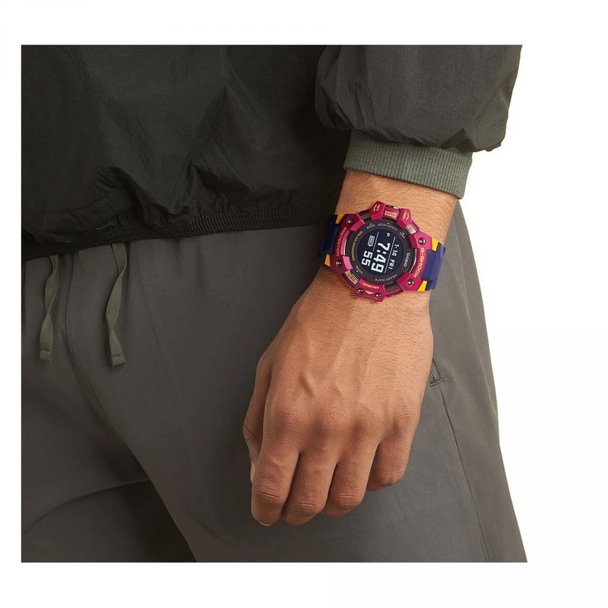 Ceas bărbătesc Casio G-SHOCK FC Barcelona Limited GBD-H1000BAR-4ER