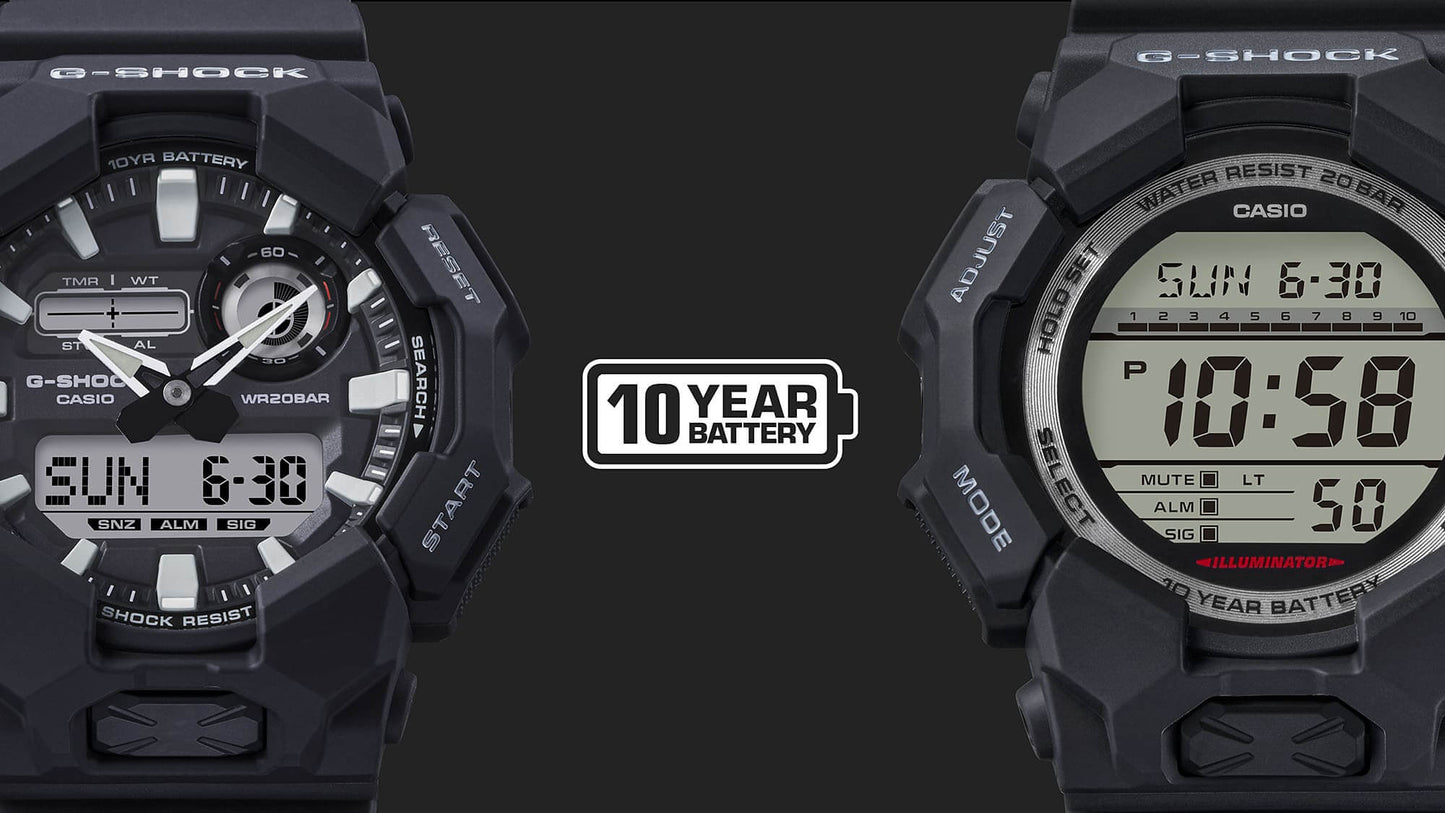 Ceas bărbătesc Casio G-Shock Garbon Guard GD-010-1A1ER