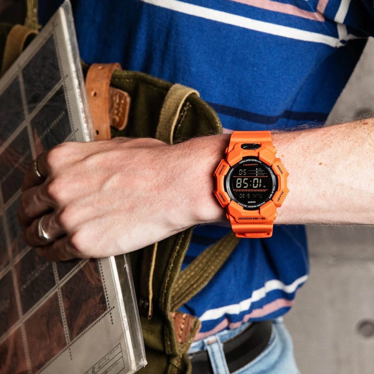 Ceas bărbătesc Casio G-Shock Garbon Guard GD-010-4ER