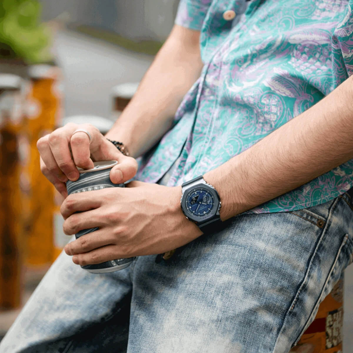 Ceas bărbătesc Casio G-Shock GM-2100N-2AER