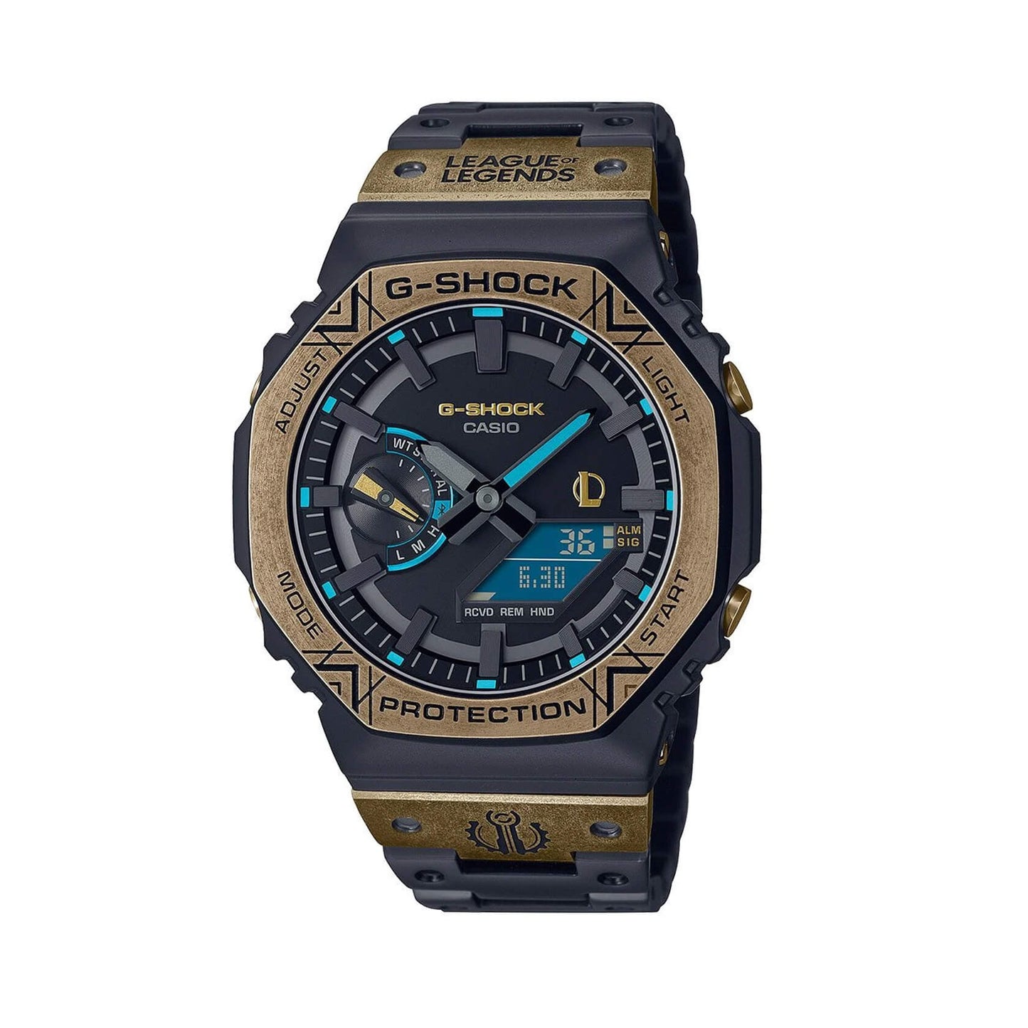 Ceas bărbătesc G-Shock Solar Bluetooth League Of Legends Ediție Limitată GM-B2100LL-1AER