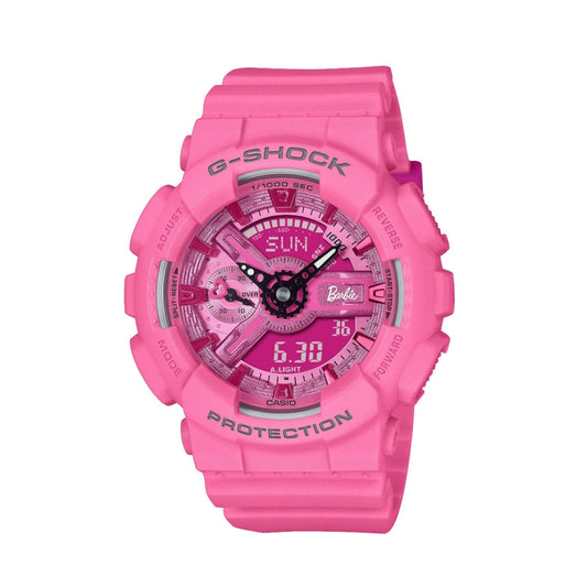 Ceas de damă Casio G-Shock Barbie Ediție Limitată GMA-S110BE-4AER