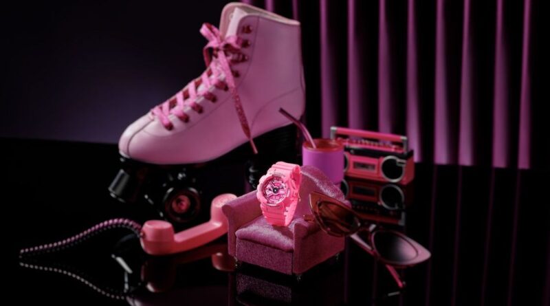 Ceas de damă Casio G-Shock Barbie Ediție Limitată GMA-S110BE-4AER