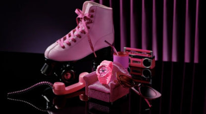 Ceas de damă Casio G-Shock Barbie Ediție Limitată GMA-S110BE-4AER