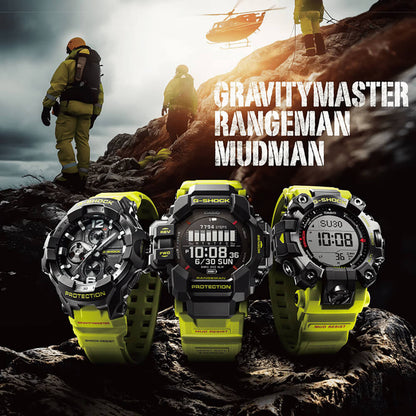 Ceas bărbătesc Casio G-Shock Rangeman GPS Solar GPR-H1000RY-1A9ER