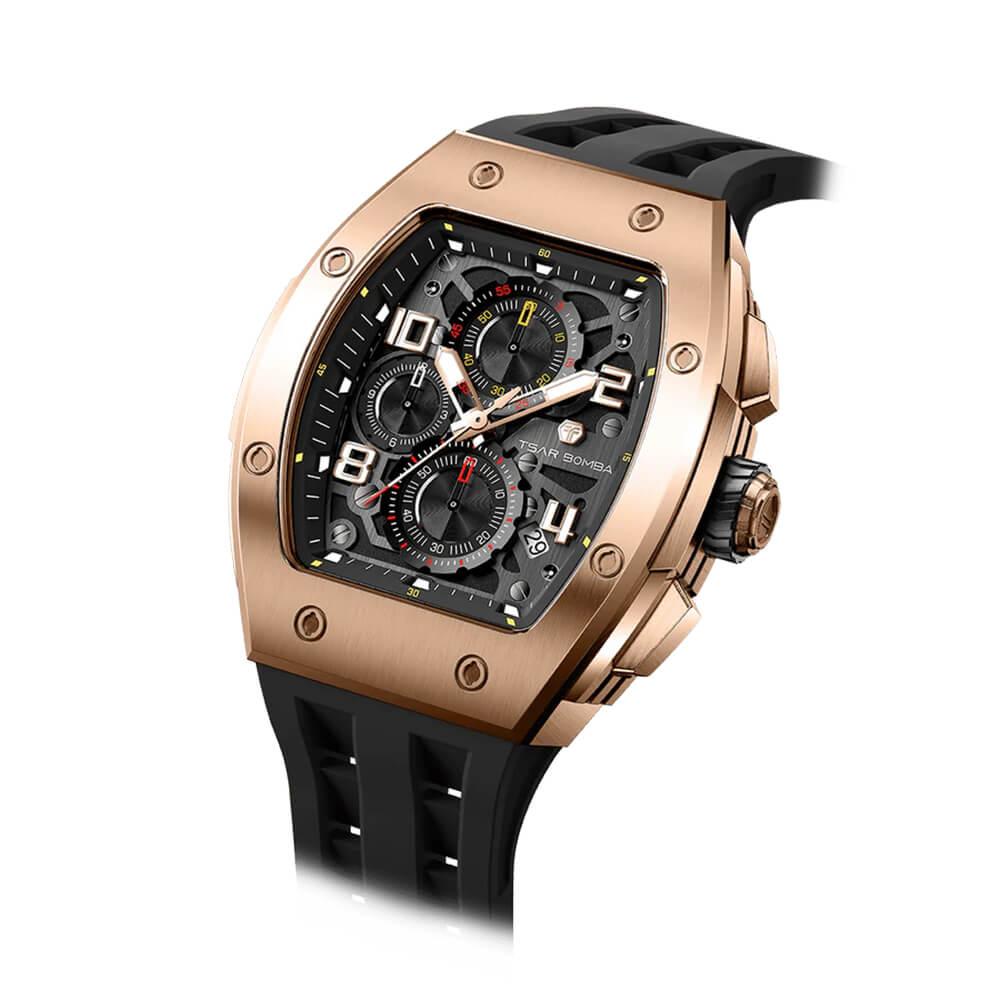 Ceas bărbătesc TSAR BOMBA Gold Legacy GTGB82Q24
