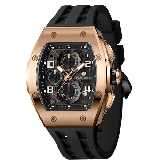 Ceas bărbătesc TSAR BOMBA Gold Legacy GTGB82Q24