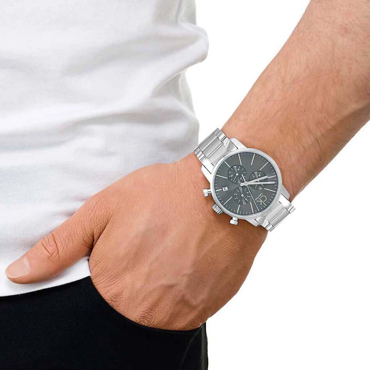 Ceas bărbătesc Calvin Klein City Chronograph K2G27143