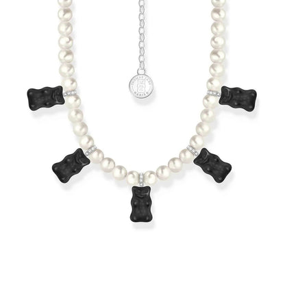 Colier Thomas Sabo Haribo Pearls 5 Black Gold Bears KE2208-052-11-L50V