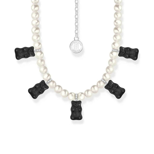 Colier Thomas Sabo Haribo Pearls 5 Black Gold Bears KE2208-052-11-L50V