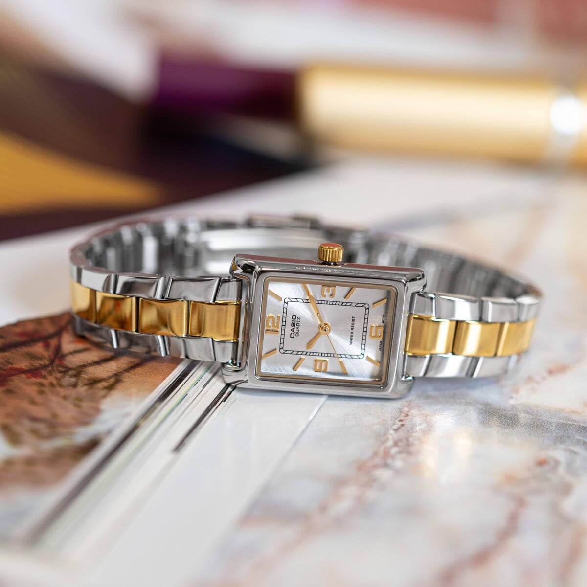 Ceas de damă Casio LTP-1234PSG-7AEG