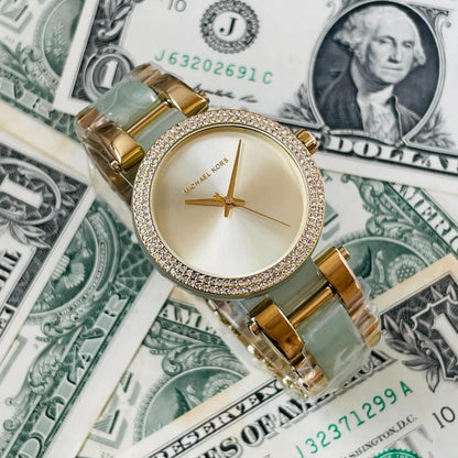 Ceas de damă Michael Kors Delray Champagne MK4317