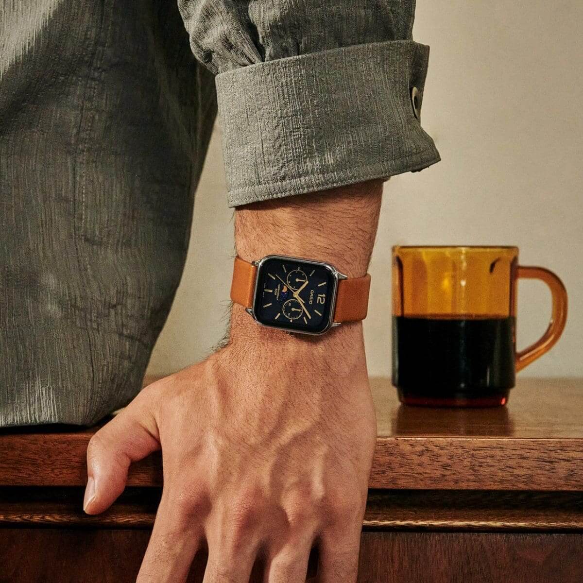 Ceas bărbătesc Casio Collection Lunar MTP-M305L-1AVER