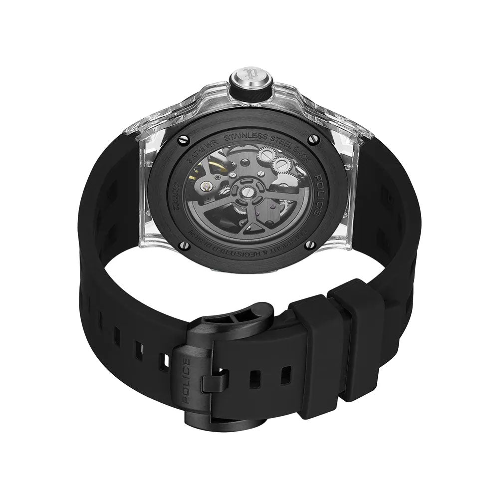 Ceas bărbătesc Police Cyclone Skeleton Automatic PEWGR0082203