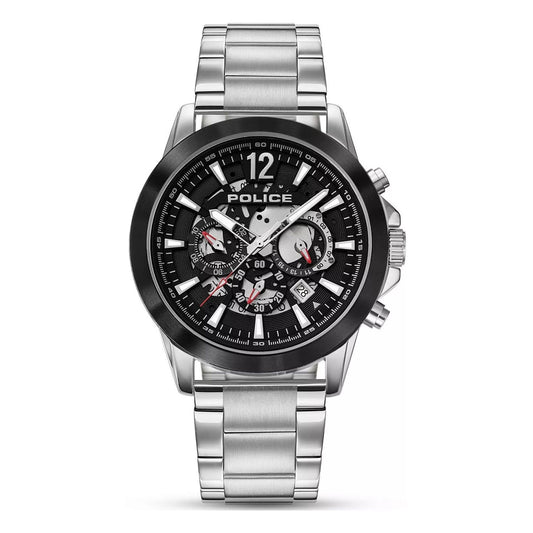 Ceas bărbătesc Police Vertigo Skeleton Chronograph PEWJK2194940