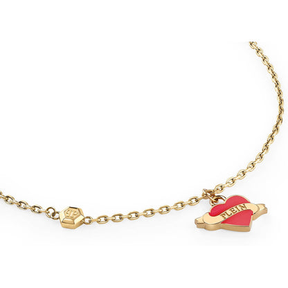 Colier PHILIPP PLEIN auriu Valentine Kette PJFEA16NU