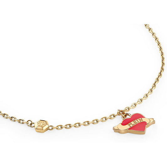 Colier PHILIPP PLEIN auriu Valentine Kette PJFEA16NU