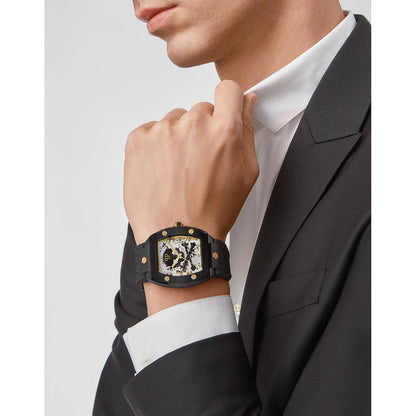 Ceas bărbătesc Philipp Plein The Skeleton Automatic PWBAA0521