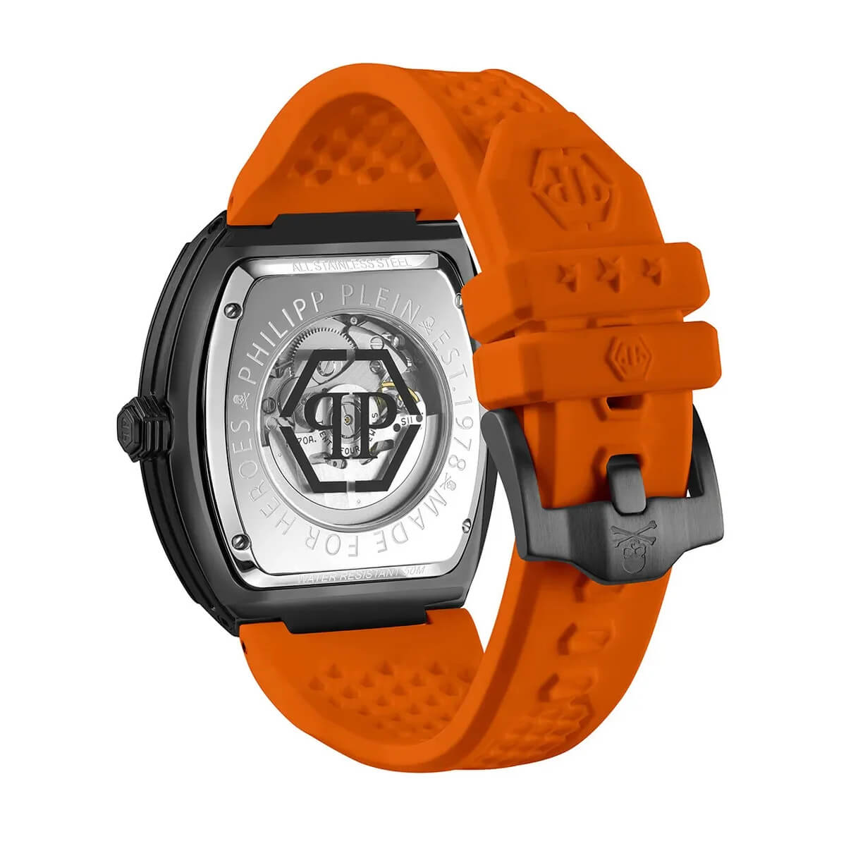 Ceas bărbătesc Philipp Plein The Skeleton Automatic PWBAA1222