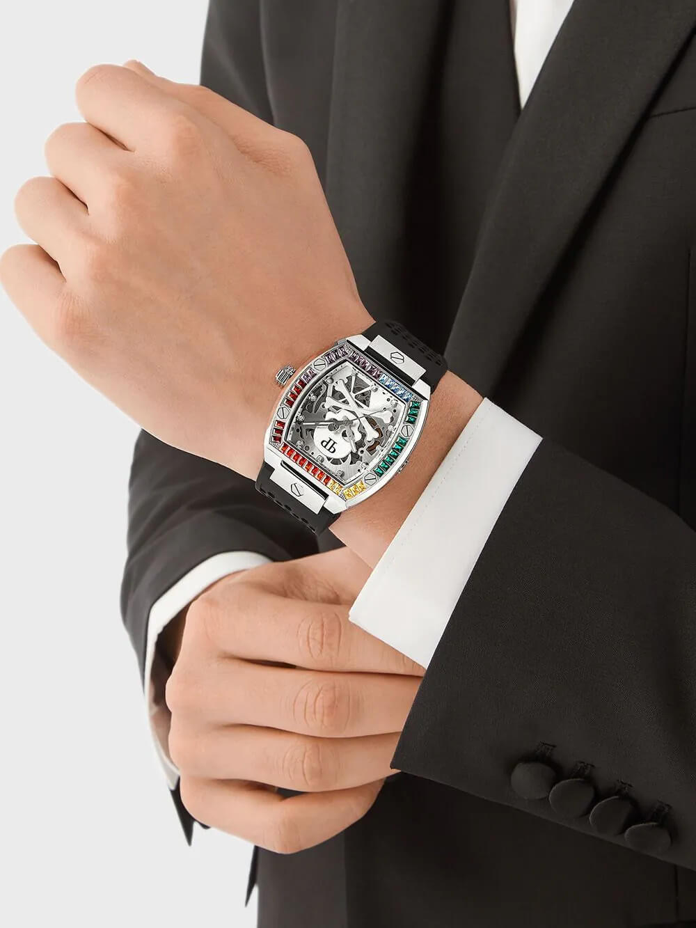 Ceas bărbătesc Philipp Plein Exclusive The Skeleton Automatic PWBAA1423