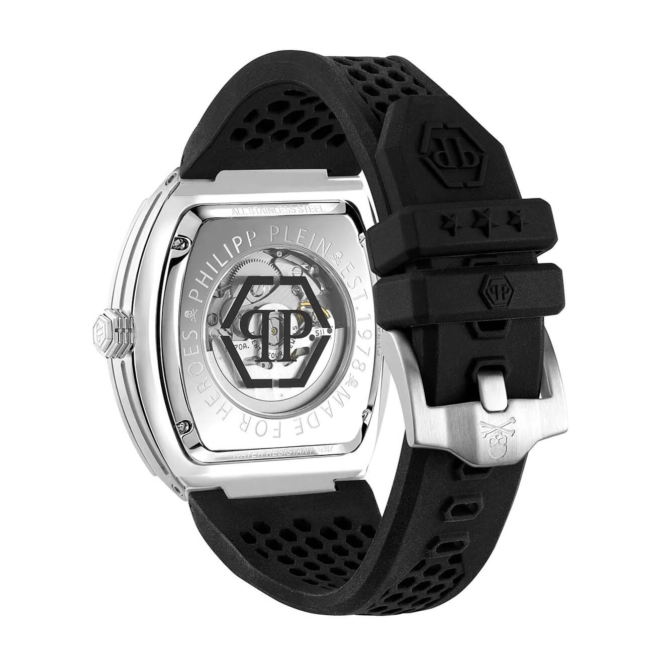 Ceas bărbătesc Philipp Plein The Skeleton Automatic PWBAA2123