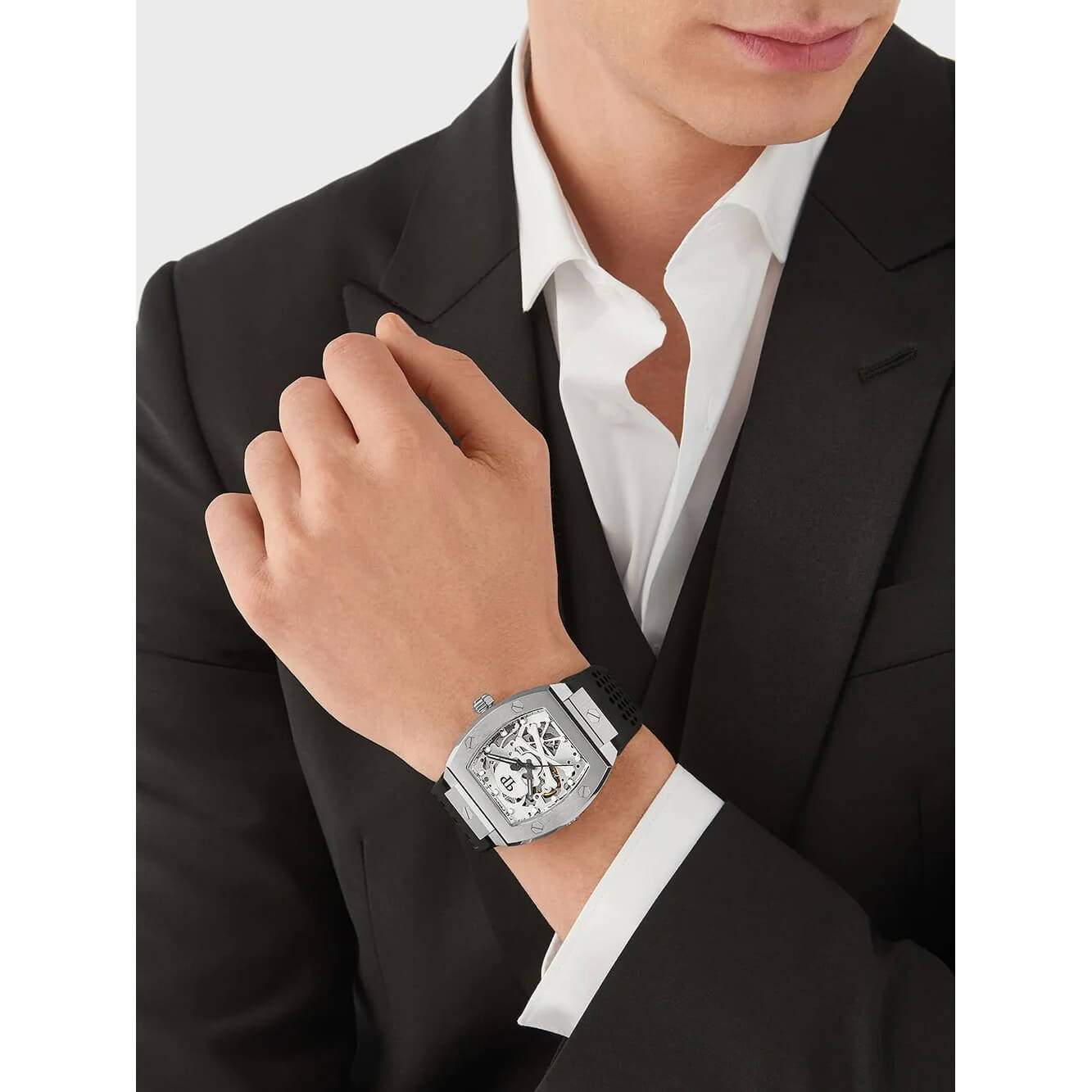 Ceas bărbătesc Philipp Plein The Skeleton Automatic PWBAA2123