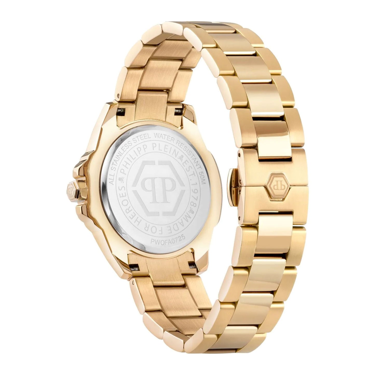 Ceas de damă Philipp Plein Gold Majesty PWOFA0725