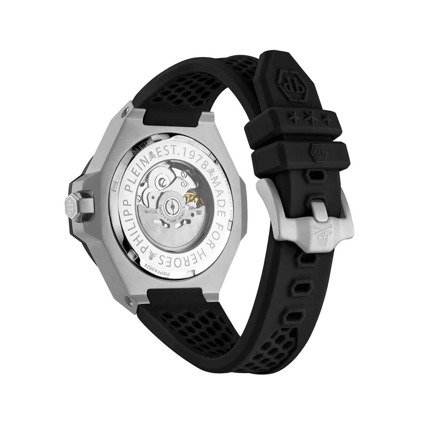 Ceas bărbătesc Philipp Plein Skeleton Royal Automatic PWPFA0824