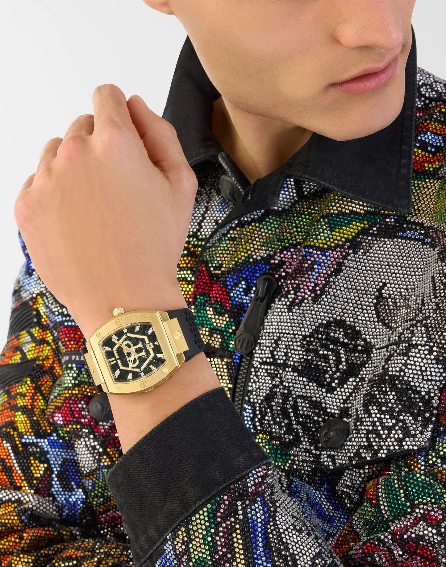 Ceas bărbătesc Philipp Plein High-Conic The Hexagon Phantom PWPUA0424